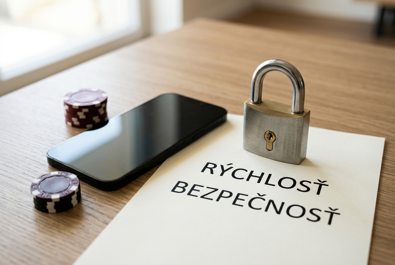 Infografika znázorňujúca bezpečnosť a rýchlosť platieb v online kasíne